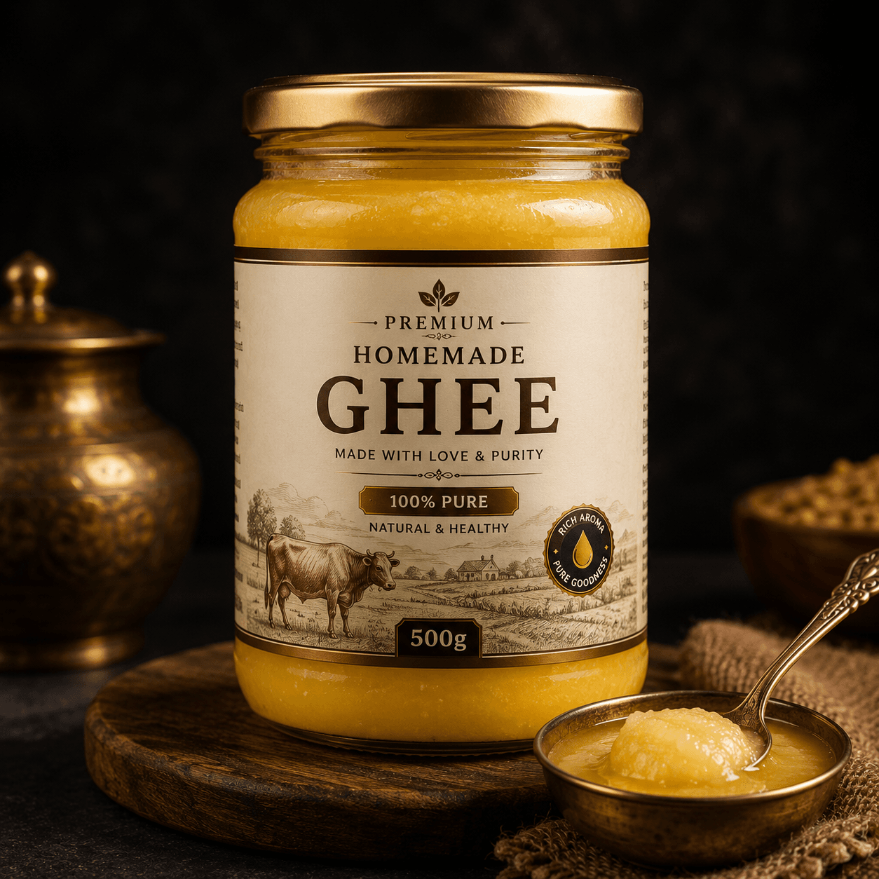 Homemade Ghee 500g